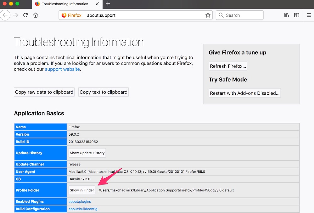 Exporting Your Browser Cookies on a Mac (Chrome, Firefox, Safari) | Max